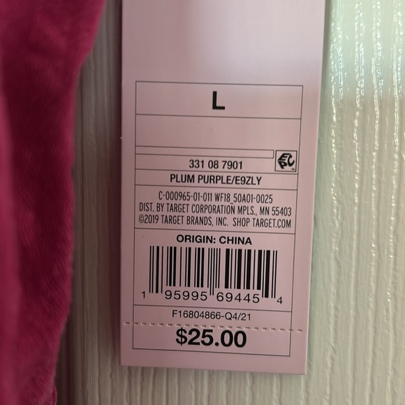 Wild Fable Plum Purple Minidress Adjustable straps, cutout back dress Size Large - Picture 5 of 12